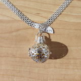 harmony sphere cage pendant