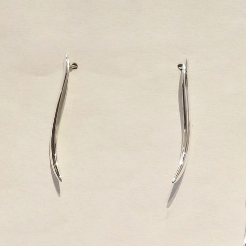 Smooth Woosh Climber Earrings