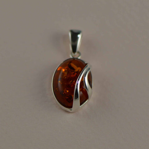 oval two lines pendant