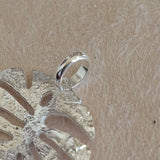 Reticulated Palm Leaf Pendant