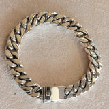 cuban link heavy bracelet