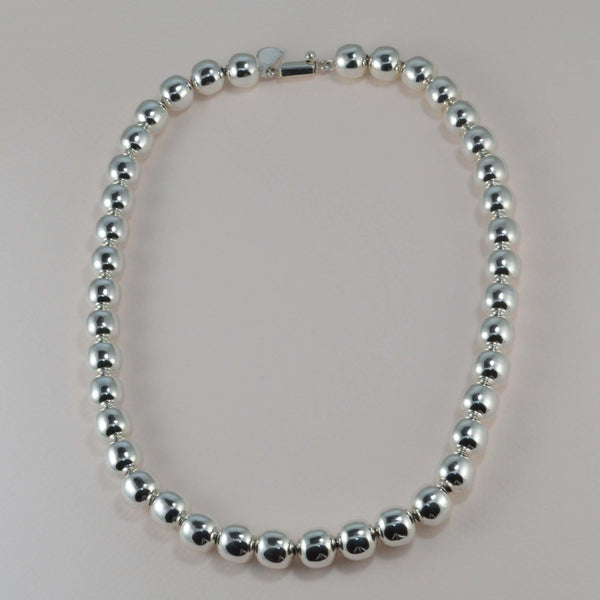 26pc Round Sterling Silver Beads