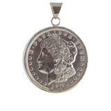 Morgan Silver High Polished Pendant