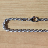 4 mm. rope necklace