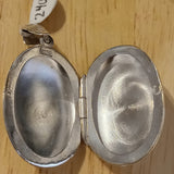 Engraved Medium Oval Locket