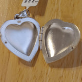 Engraved Medium Heart Locket