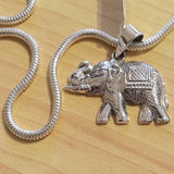Elephant Pendant Oxidized