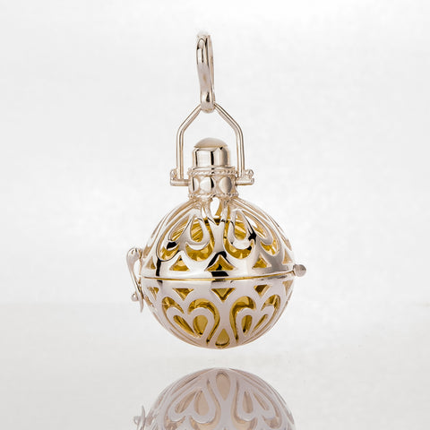 harmony sphere cage pendant