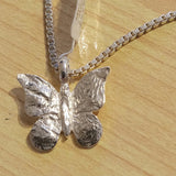Reticulated Small Butterfly Pendant