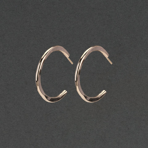 flattened 2 mm wide GF hoop