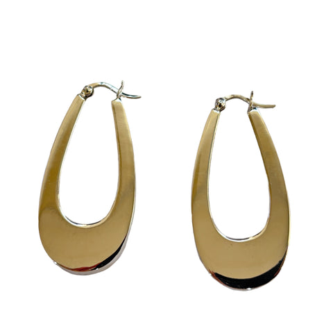 Boxy "U" Click Top Earrings