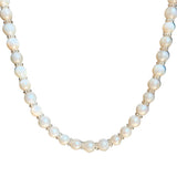 Freshwater Pearl Necklace with Bali Style Beads
