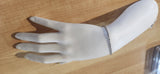2.5 mm rope chain bracelet on mannequin display wrist form