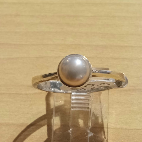 Sterling Silver Pearl Flower Ring – Life's About Change