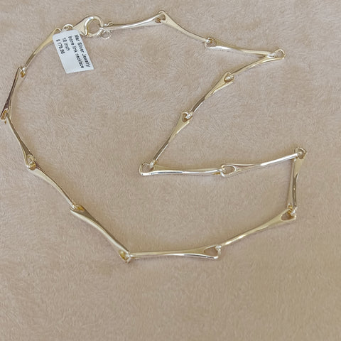 bone link necklace 18 inch